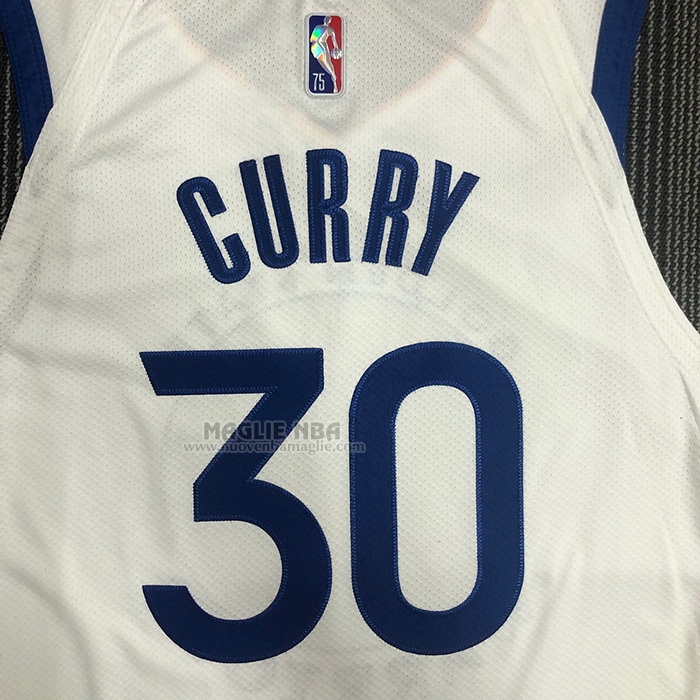 Maglia
 Stephen Curry NO 30 Golden State Warriors Association Autentico
 Bianco
